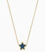 Gold Blue Drusy