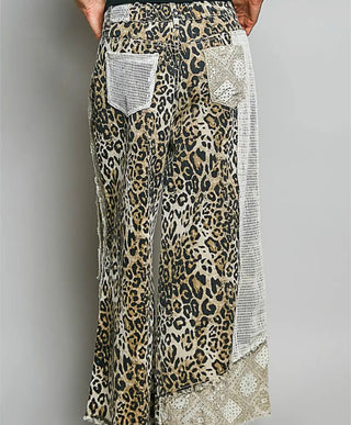 Wild Child Woven Denim Pants