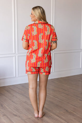 Jungle Wild Lounge Short Set