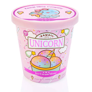 Kawaii Slime Company - Unicorn Scented Ice Cream Pint Slime