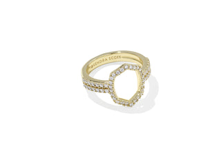 Daphne Pave Ring Cocktail Ring