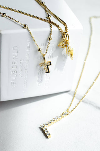 The Sis Kiss - Skinny Cable Chain Necklace
