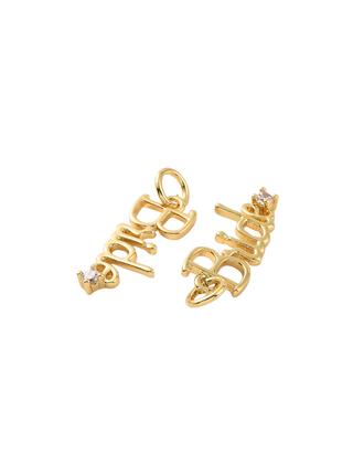 The Charm Bar Company - Gold Bride Charm