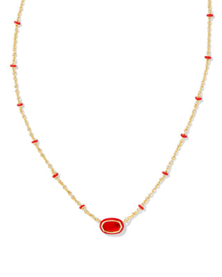 Mini Elisa Enamel Frame Pendant