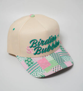The Birdies & Bubbles Canvas Cap