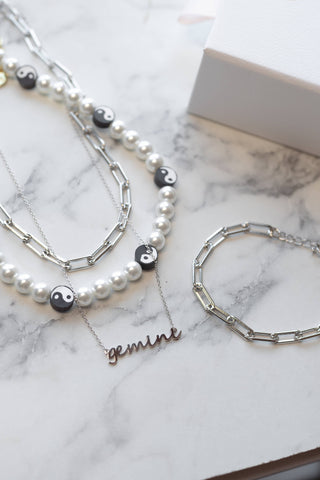The Sis Kiss - The Leo Bracelet (Essentials Collection): Silver