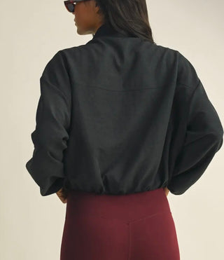 Blackout Bomber Jacket