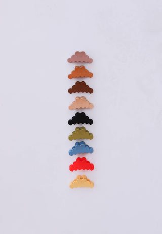 KAXI - KAXI SCALLOPED MINI HOLD EVERYTHING CLAW: BUTTER YELLOW