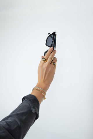The Sis Kiss - The Leo Bracelet (Essentials Collection): Silver