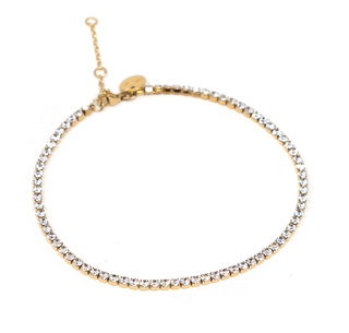 The Sis Kiss - Resort - Ibiza Anklet - SS & WR: Gold