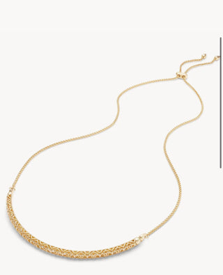 Goldie Choker Necklace in Gold Filigree