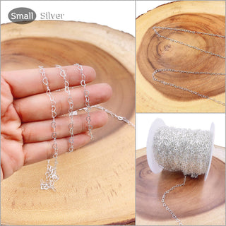 Beads Creation - Shiny Heart Chain