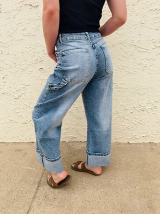 The Everyday Cuffed Denim Jeans