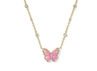 Cailey Butterfly Pendant Necklace