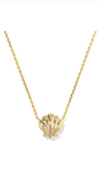 Brynne Shell Short Pendant Necklace