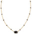 Gold Black Agate