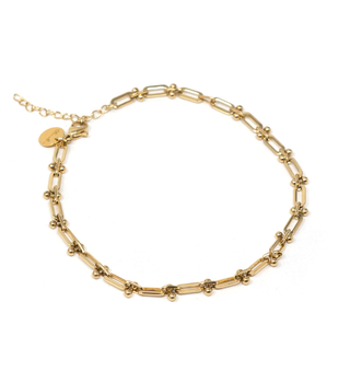The Sis Kiss - Santorini Anklet (Water Resistant): Gold