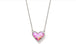 SILVER BUBBLEGUM PINK KYOCERA OPAL