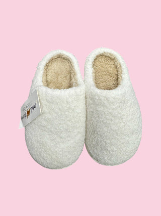 Camel Threads Ivory House Slippers : Youth