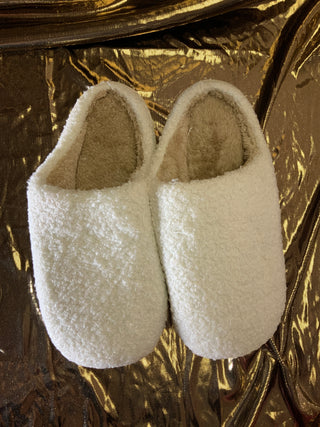 Camel Threads Ivory House Slippers