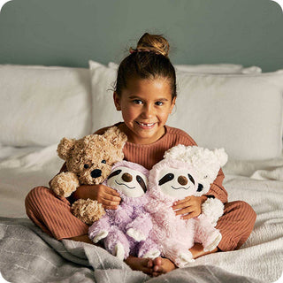Purple Sloth Warmies