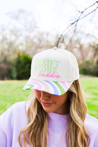 THRIFT STORE BADDIE CANVAS CAP