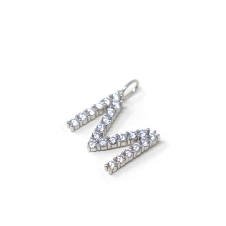 The Sis Kiss - Standout Initial Charms: Silver