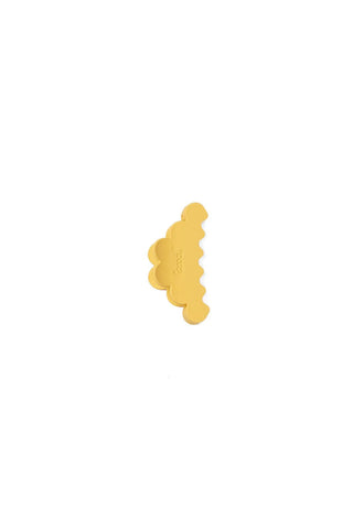 KAXI - KAXI SCALLOPED MINI HOLD EVERYTHING CLAW: BUTTER YELLOW