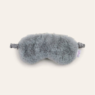 Sherpa Gray Warmies Eye Mask
