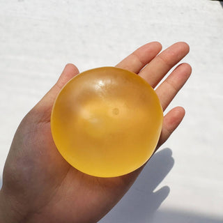 Coconut Oil Squishy Stress Ball: Blue