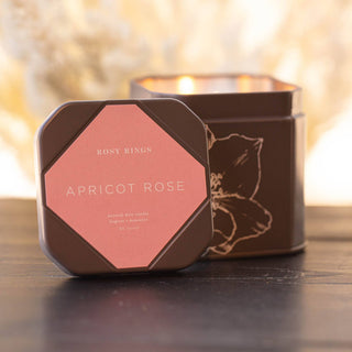 Rosy Rings - Accent Tin Candle - Apricot Rose
