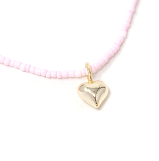 The Sis Kiss - Mini Puffy Heart Charm