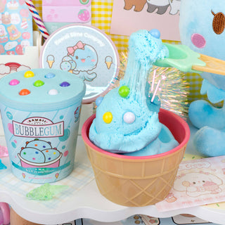 Kawaii Slime Company - Bubblegum Scented Ice Cream Pint Slime