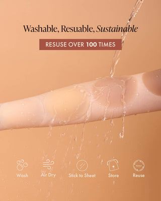 Bare Babe - Adhesive Nipple Covers: Creme / Large