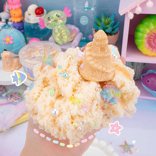 Kawaii Slime Company - Sandcastle Cove Signature Dome™ Slime
