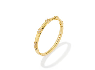 Mini Elisa Luxe Gold Bangle Bracelet