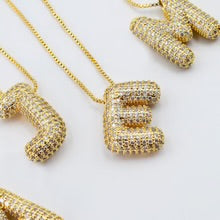 Gold Crystal Bubble Initials