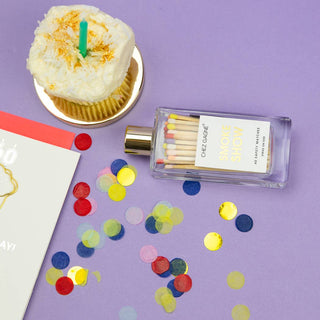 Chez Gagné - Smokeshow - Glass Bottle Safety Matches - Rainbow/Multi