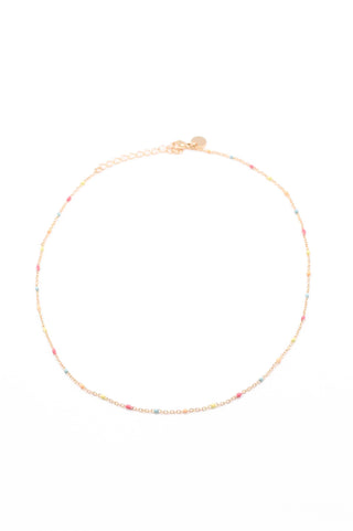 The Sis Kiss - Confetti Chain - Threader for Charms, Initials, Everyday: Gold