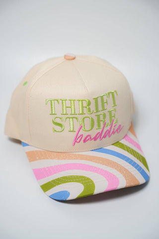 THRIFT STORE BADDIE CANVAS CAP