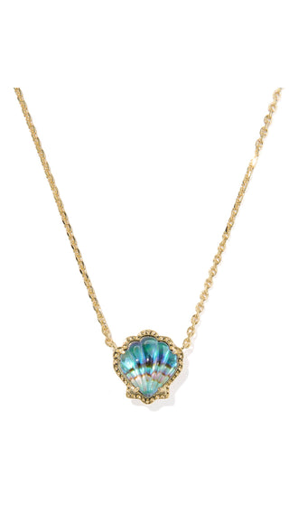 Brynne Shell Short Pendant Necklace
