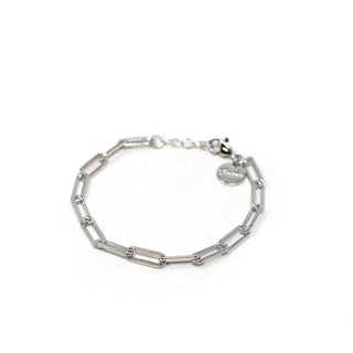 The Sis Kiss - The Leo Bracelet (Essentials Collection): Silver