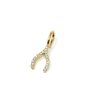 The Sis Kiss - Wishbone Charm