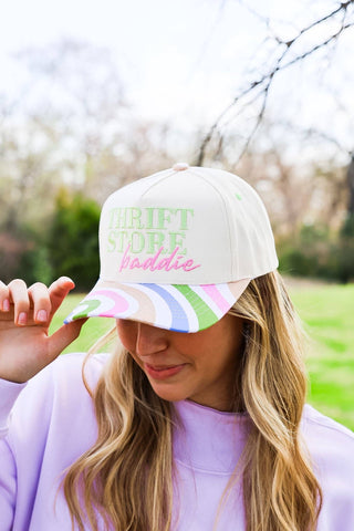 THRIFT STORE BADDIE CANVAS CAP