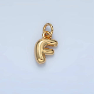 16K Micro Initial Letter Balloon Charm