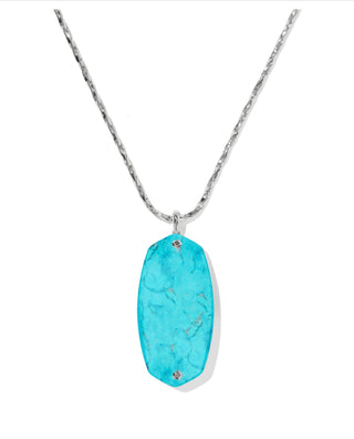 Danielle Riveted Long Pendant Necklace
