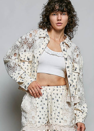 The Blue Bonnet Floral Set