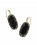 Gold Black Agate