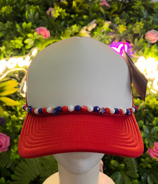 Fourth of July Hat Chain