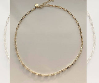 The Sis Kiss - Islander Paperclip Chain